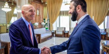 Şara, ABD’nin Suriye Özel Temsilcisi Barrack ile görüştü