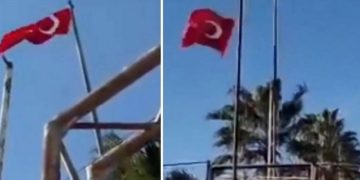 Sınırda Türk bayrağına hain saldırı girişimi!