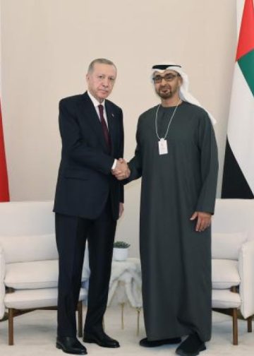 Erdoğan ile görüşmede Al Nahyan rahatsızlandı