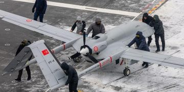 Kusursuz gösteri! TB3 SİHA’ya ne kar ne de fırtına engel oldu