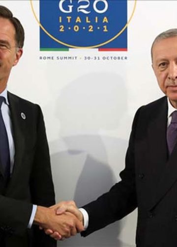 Erdoğan, NATO Genel Sekreteri Rutte ile görüştü